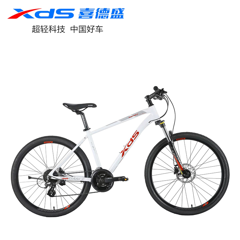喜德盛山地车 逐日300变速自行车 26寸*17架高 24速x6路合金车架