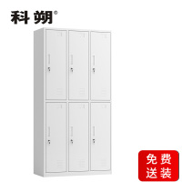 科朔 文件柜六门更衣柜钢柜钢制办公室更衣柜铁皮更衣柜储物柜KS-G024