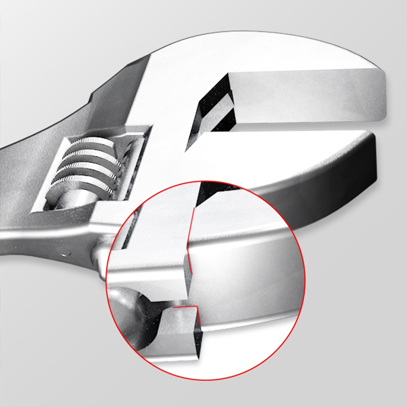 古达活动扳手工业级大口径高强度多功能工具小型活口扳手大开口