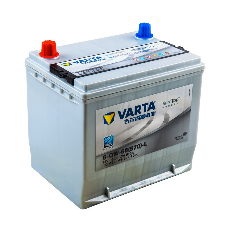 瓦尔塔VARTA 蓄电池汽车电瓶 上门安装以旧换新 银标80D23L伊兰特赛拉图