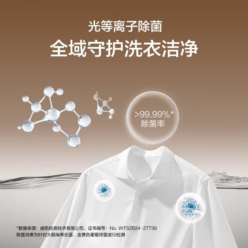 海尔XQG130-ABLNEG78AU1 滚筒热泵洗烘一体洗衣机13kg 天悦78A 直驱变频双智投 9KG热泵烘干高清大图