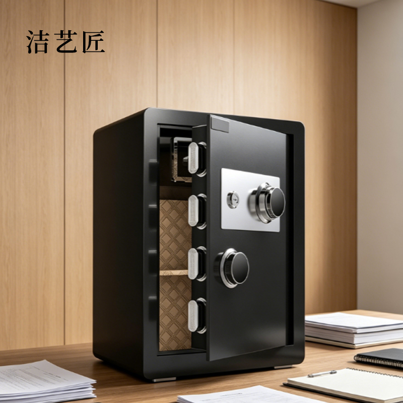 洁艺匠 JYJ7331 保险箱 80*45*40cm (计价单位:个)黑色高清大图