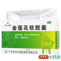 罗浮山金莲花软胶囊0.7g*24粒用于上呼吸道感染咽炎扁桃体炎