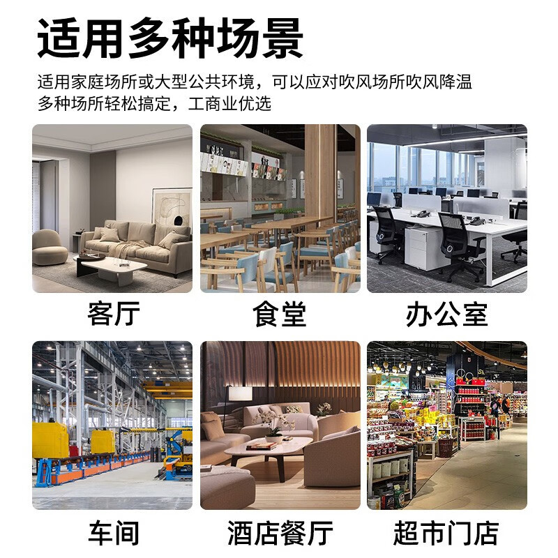海尔(Haier) 落地扇 HFS-J3535家用 大风量机械款3档风速 节能台地两用办公室轻音台式风扇学生宿舍客厅电扇高清大图