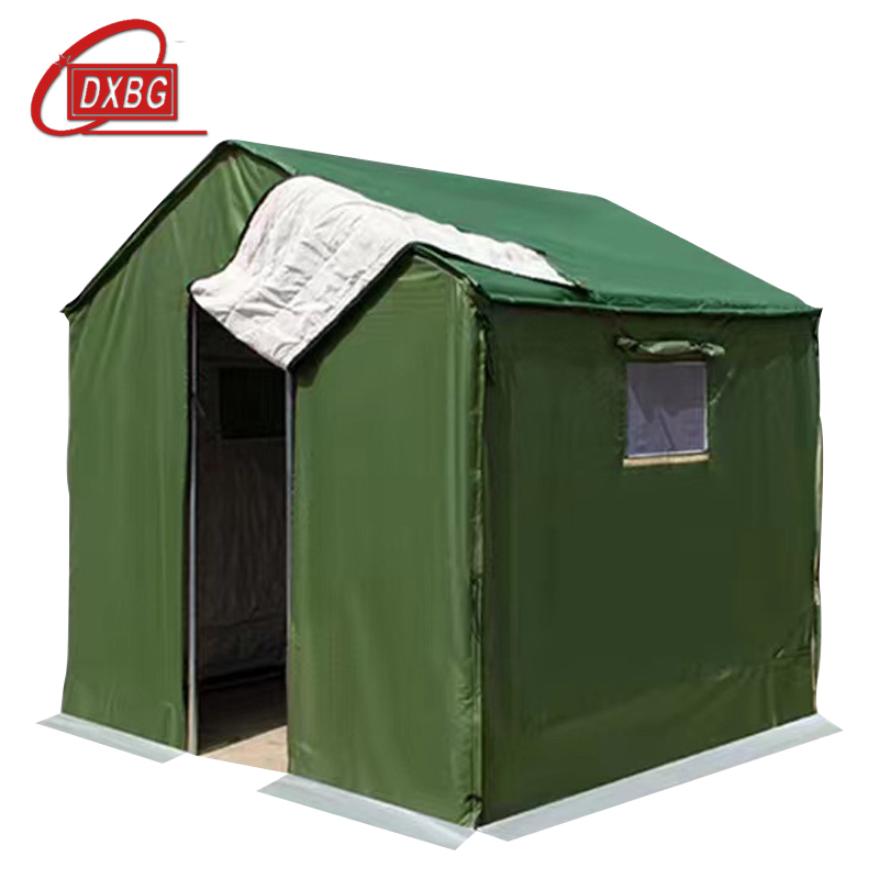 dxbg户外防雨防寒保暖帐篷帆布加高款带地梁2*3m常规款