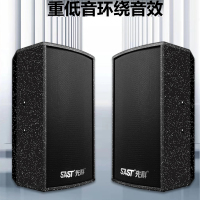 先科(SAST)K3套装家庭影院 KTV音响套装 家用音响 10英寸卡拉OK音箱