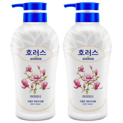 花露氏沐浴露美肌两支装650ml*2