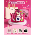 迪士尼儿童相机数码照相机可拍照小女孩生日礼物艾莎公主玩具 【送礼推荐】标准款相机+32G内存+9600w像素+礼盒礼袋