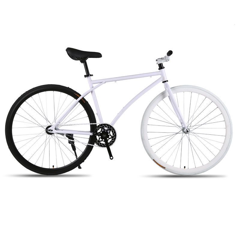 2426寸死飞自行车单速倒刹304060刀圈男女式公路车视频