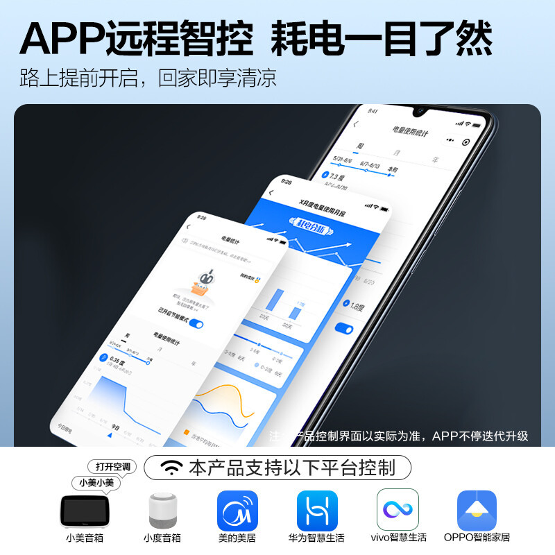 美的(Midea)空调风尊3匹新一级变频冷暖智能客厅家用立式节能省电落地式圆柱柜机KFR-72LW/N8MZB1