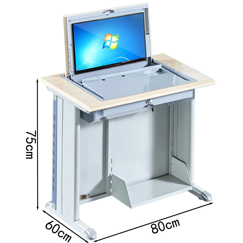 指臣电脑翻转桌单人张高清大图