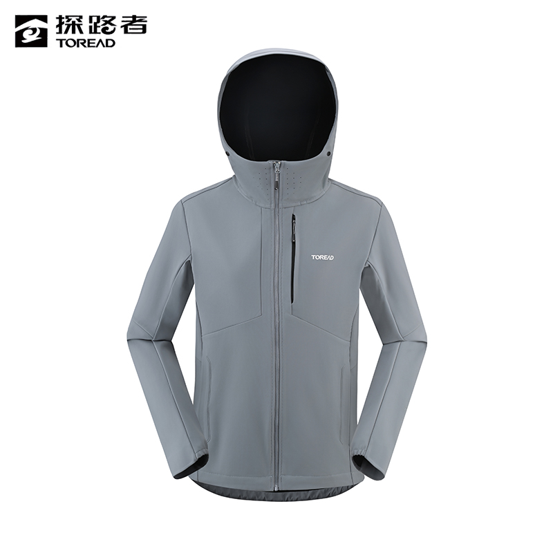 探路者 男式软壳外套 TAEEAN91013/件高清大图