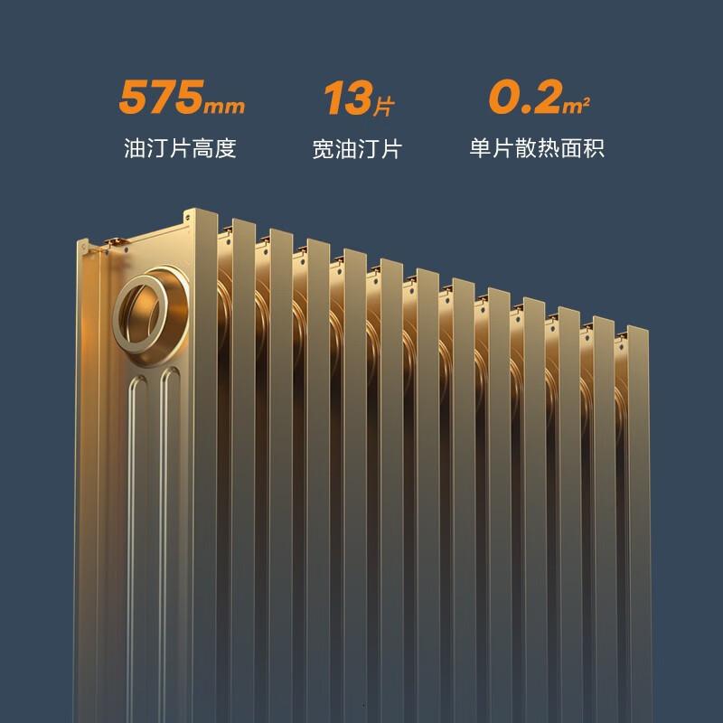 飞利浦(PHILIPS)取暖器电油汀家用电暖器片油丁防烫速热油酊加湿电暖气机取暖电器大面积 触屏遥控+ APP操控 AH高清大图