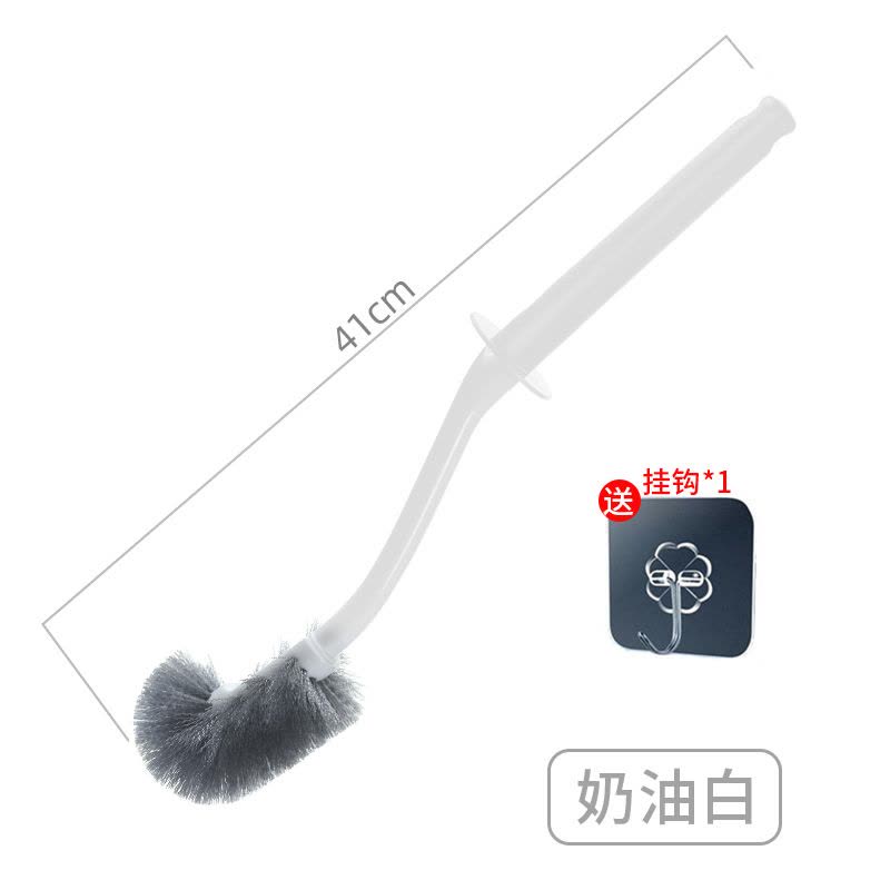马桶刷家用壁挂式长柄无死角洗厕所刷子卫生间悬挂式软毛洁厕神器图片