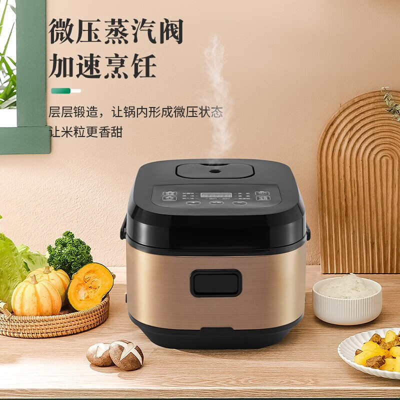 美菱(MELING)机械式电饭煲 蒸煮两用多功能电饭煲 MF-LC3010