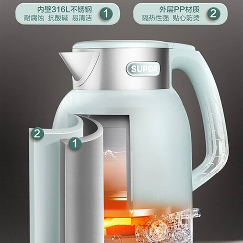 苏泊尔(SUPOR) 电水壶 SW-20S88A