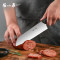 张小泉菜刀厨房刀具套装 套菜刀家用切菜刀套装剪刀厨具套装刀具组合 D40660100锋凌刀具七件套 7件套
