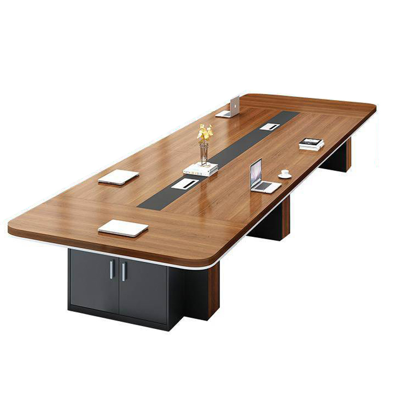 会议桌三圣E7 4000*1500*750mm高清大图