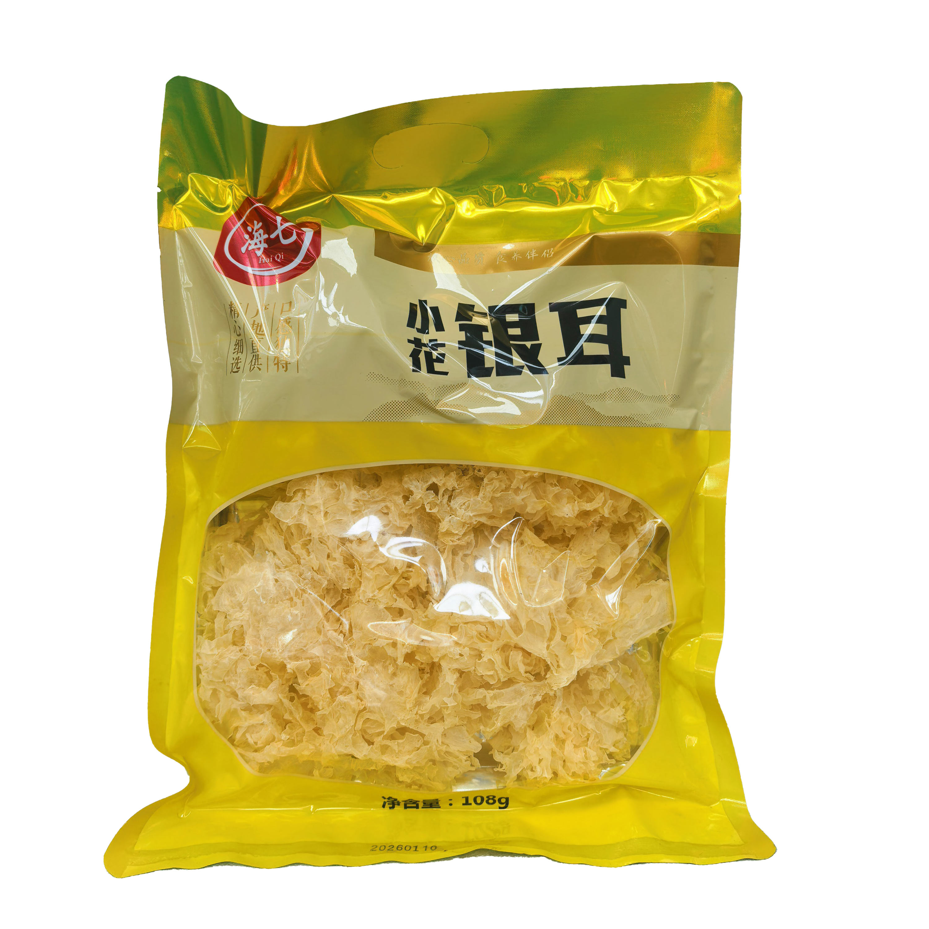海七南北干货小花银耳108g