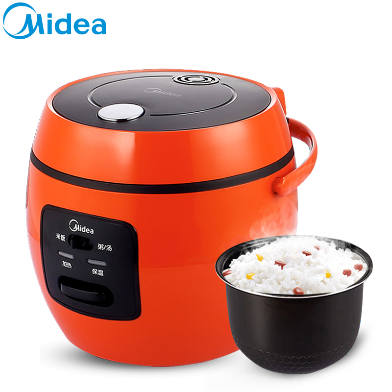 美的(Midea) 电饭煲 MB-WYN201 涡轮排气底盘加热 迷你家用学生宿舍电饭锅矩阵蜂窝内胆2L/3L以下