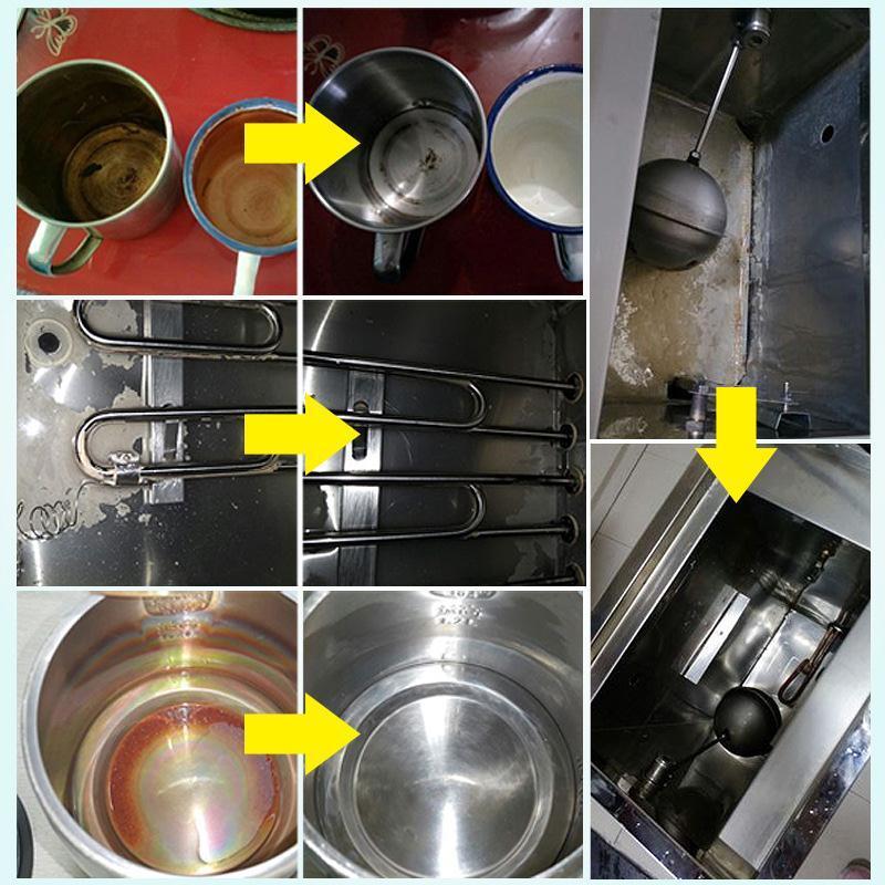 绿伞除垢剂水垢清除液热水器太阳能饮水机电热水壶除水垢除水锈 绿伞水垢净550g*1瓶