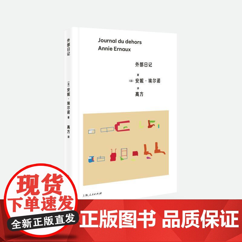 外部日记 安妮埃尔诺作品第三辑上海人民出版社社会外国文学记忆社会学埃尔诺诺贝尔文学奖女性主义小说高清大图