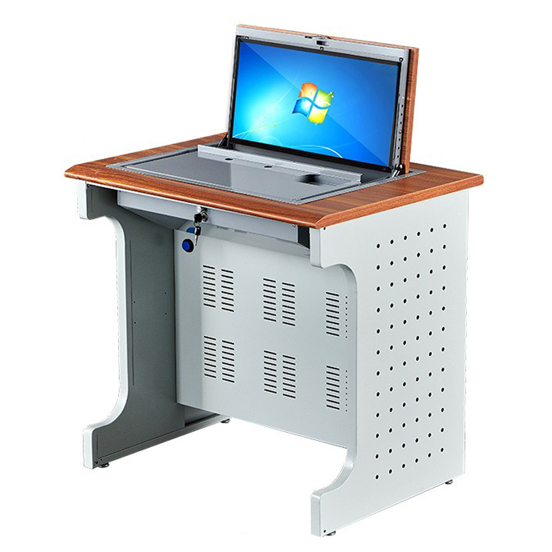 鑫木樽翻转电脑桌80cm个高清大图