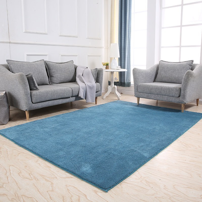 美帮汇北欧ins色现代简约加厚地毯卧室满铺房间床边客厅茶几地垫家用