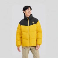 斯凯奇（Skechers）男女同款梭织休闲防寒羽绒服新款时尚运动保暖立领外套L324U104-0018 ZP XXL L324U104-04Y9/暮色黄