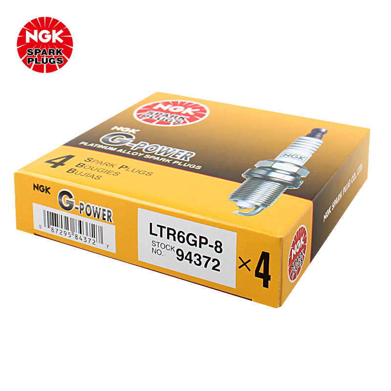 NGK铂金火花塞LTR6GP-8 94372 四只装长安福特福克斯2.0L奔腾B701.8L
