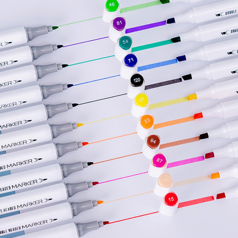 拓栢 路外宣传水彩笔可定制12色 T-12S 盒高清大图