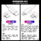 适用华为nova4e/2s荣耀7/8/9/9i充电器18w畅享9s适用9v2a多用 快充头+2米Type-c线