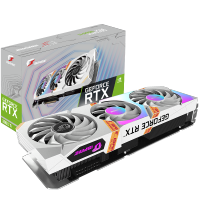 七彩虹（Colorful）RTX3060TI W Ultra OC白色 光追 台式机电脑电竞游戏显卡 预约进店咨询