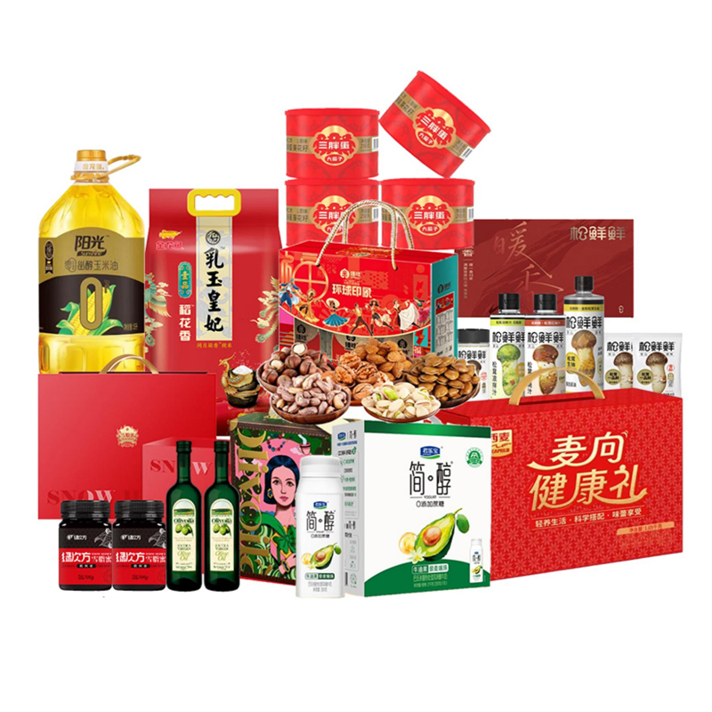 套餐B(欧丽薇兰/金龙鱼/洽洽/绿次方/松鲜鲜/三胖蛋/西麦/君乐宝)高清大图