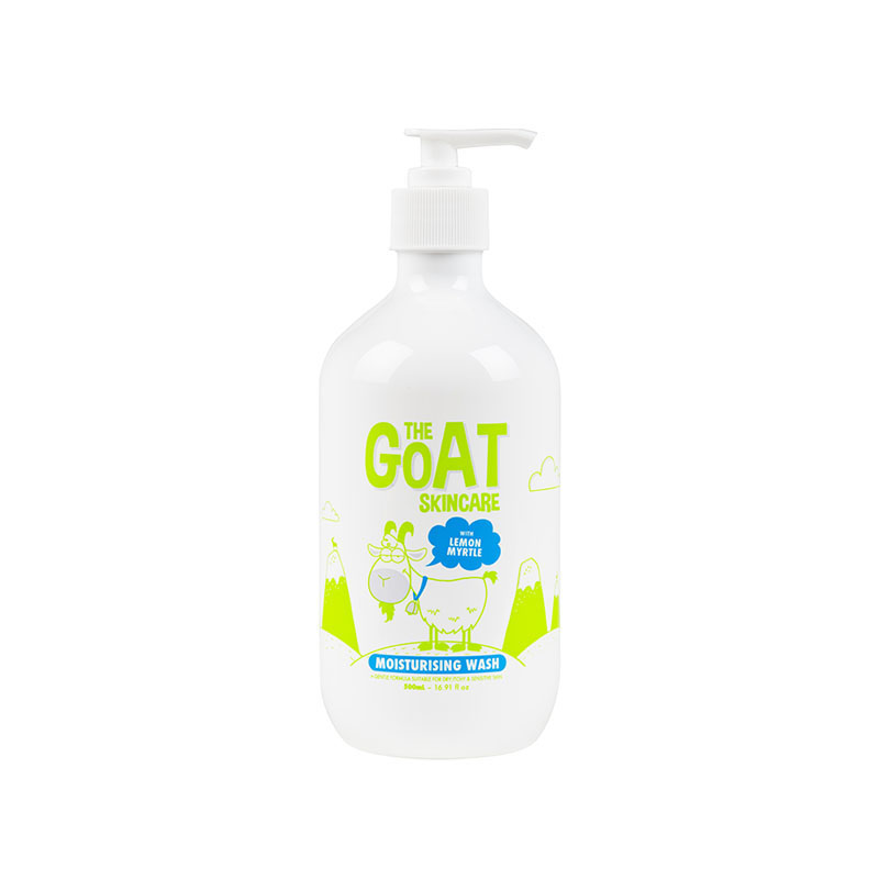 Goat Soap Lotion 山羊奶保湿润肤乳身体乳液 500ml 柠檬味 1瓶装 敏感肌孕妇婴幼儿童均可使用 澳洲高清大图