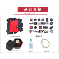 惊喜爆炸盒子diy创意手工相册制作纪念册照片定制告白生日 三维工匠 六边成品套餐(时尚彩+装饰包+照片61张)