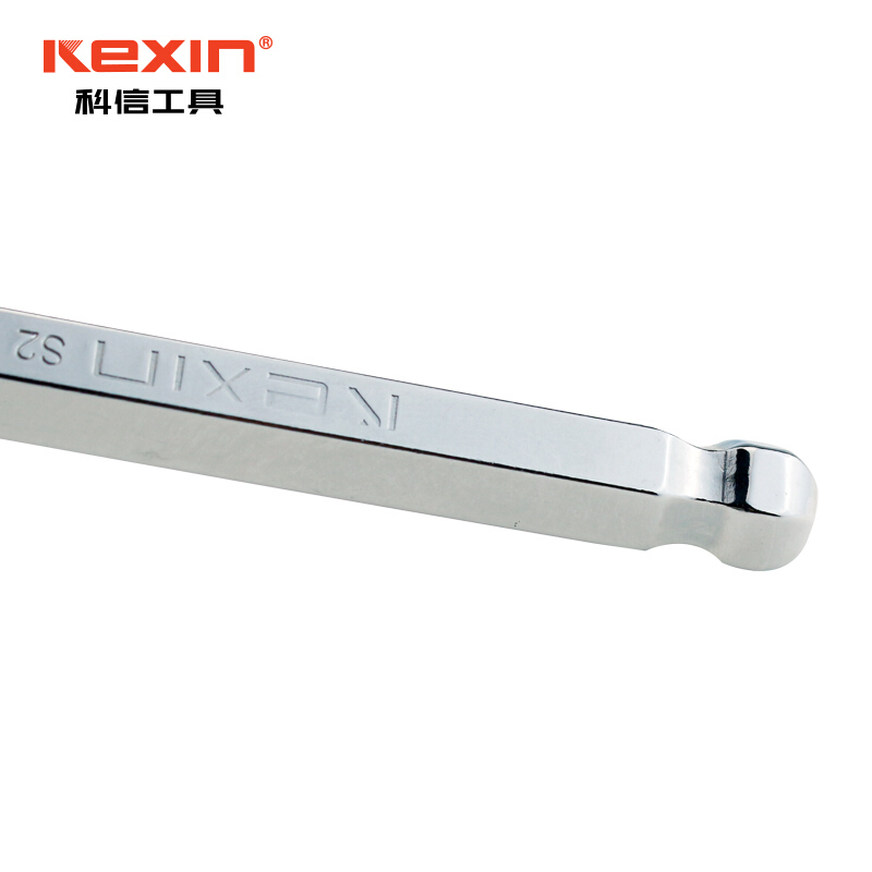 科信（kexin）9件套镜面球头特长内六角扳手 内六角螺丝刀扳手 KX3690