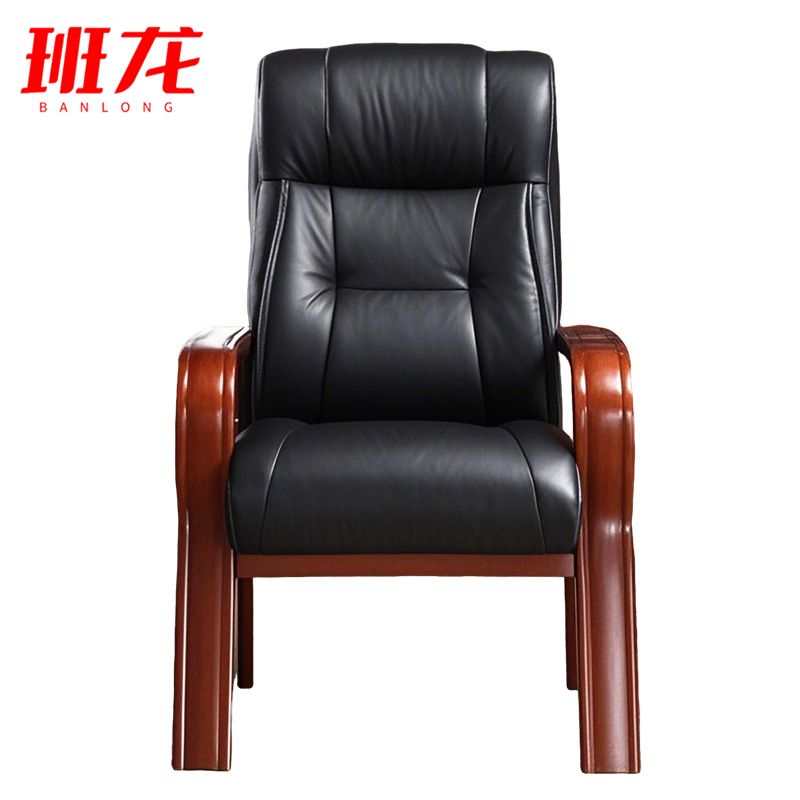 班龙靠背椅子老板椅把高清大图