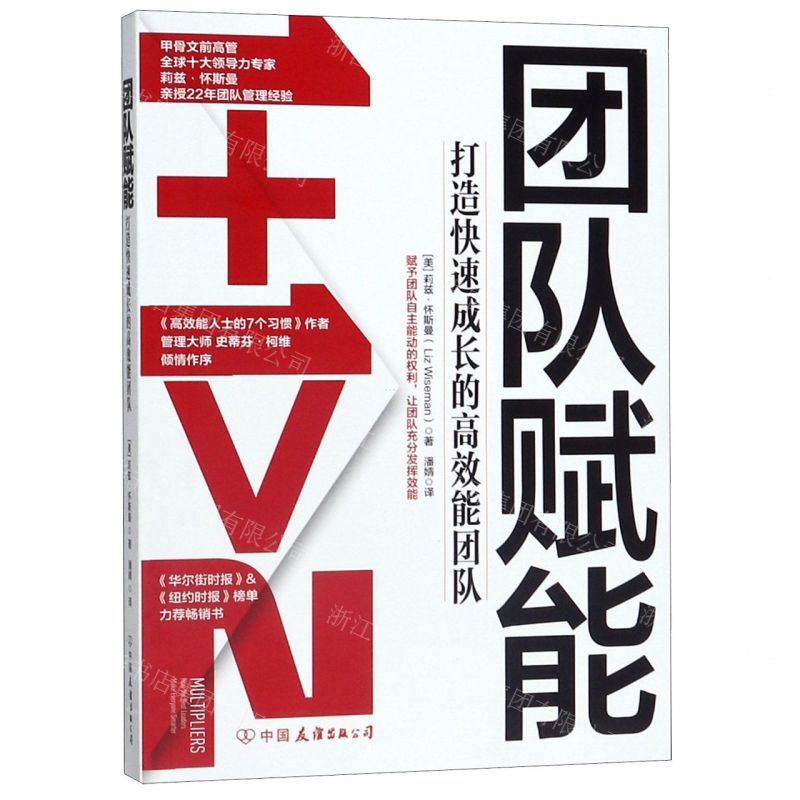 【N】团队赋能(打造快速成长的高效能团队)-9787505747227