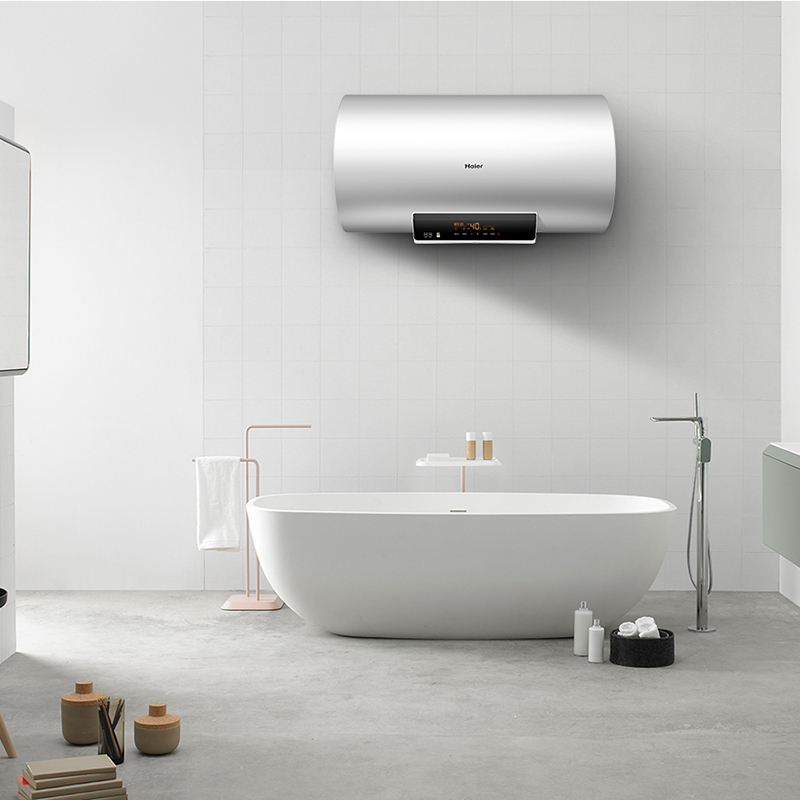 海尔电热水器电家用洗澡速热储水式卫生间智能6080升节能80l