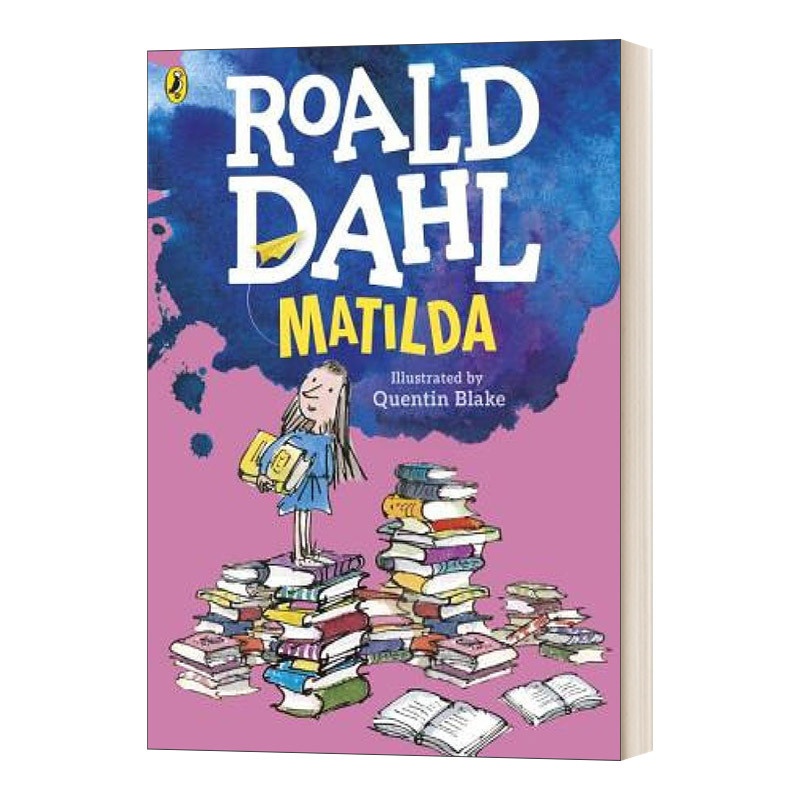 [正版]英文原版 Matilda Colour Edition 玛蒂尔达 罗尔德达尔系列 彩色插图版 英文版 进口英语原高清大图