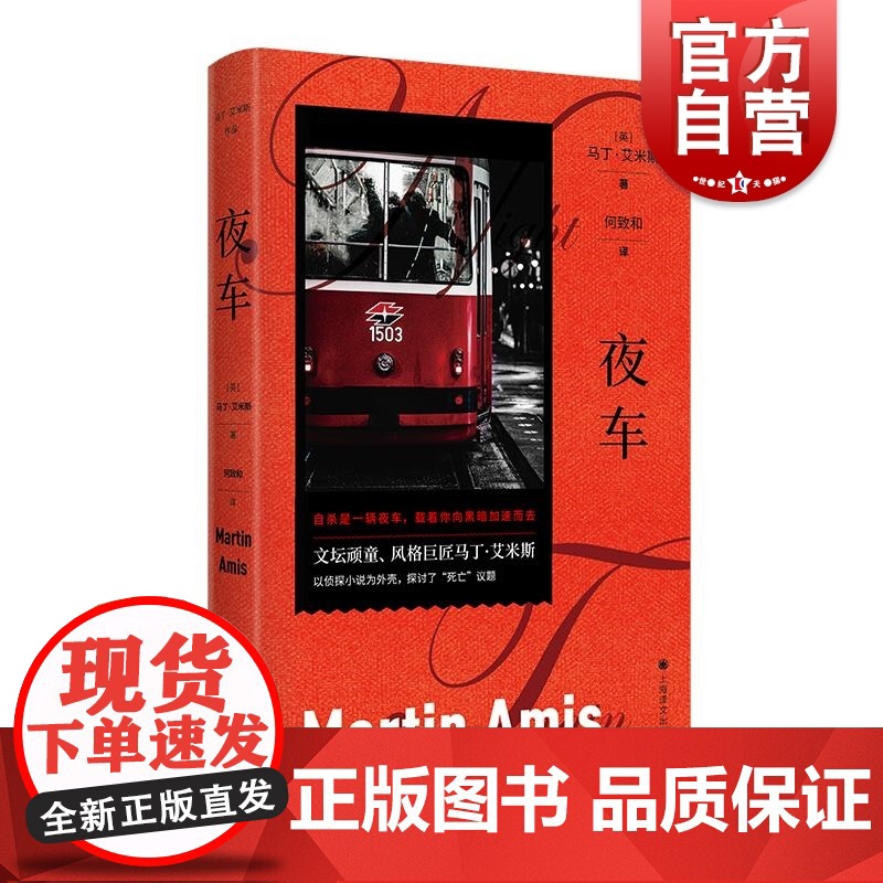 夜车 马丁艾米斯作品另著有爱因斯坦的怪兽死婴黄狗雷切尔文件金钱绝命书时间箭罪行的本质英国文学 上海译文出版社