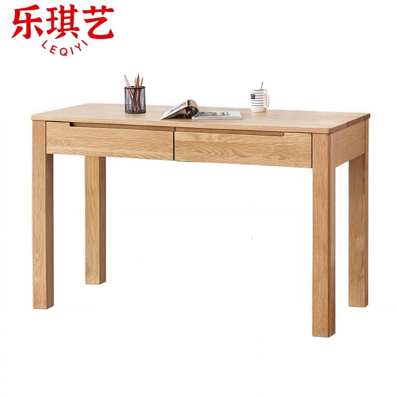 乐琪艺 书桌 两抽 80*56*76cm 张高清大图
