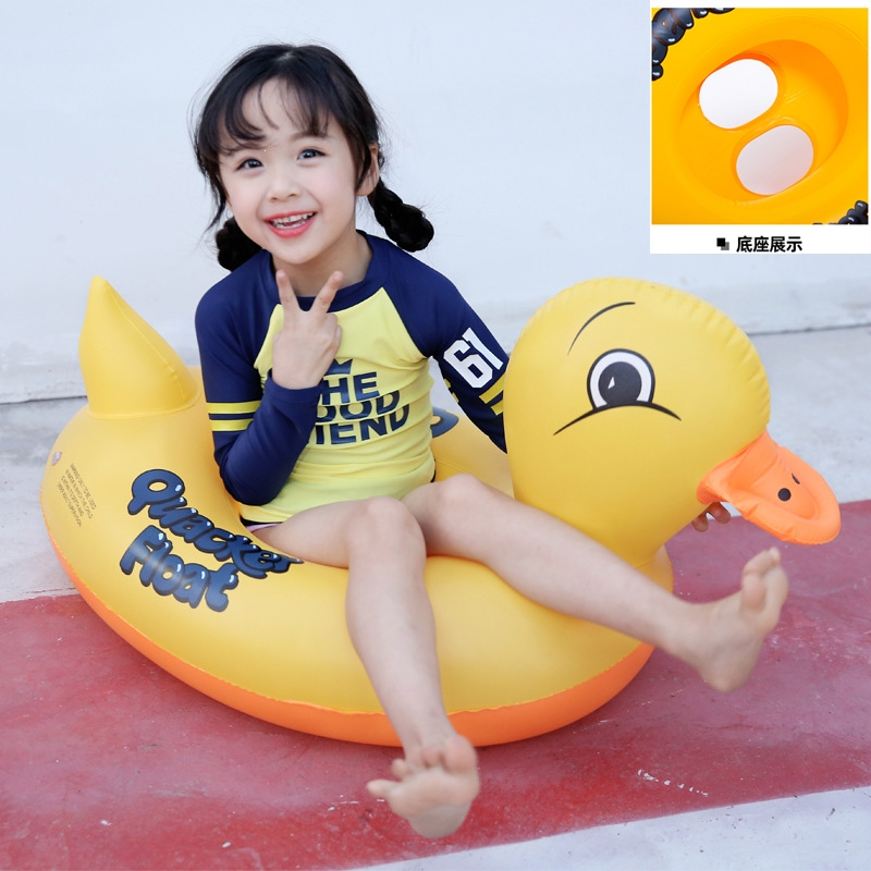 宝宝坐圈圈游泳圈泳圈充气魅扣儿童男孩腋下救生圈婴儿男宝女童水泡圈