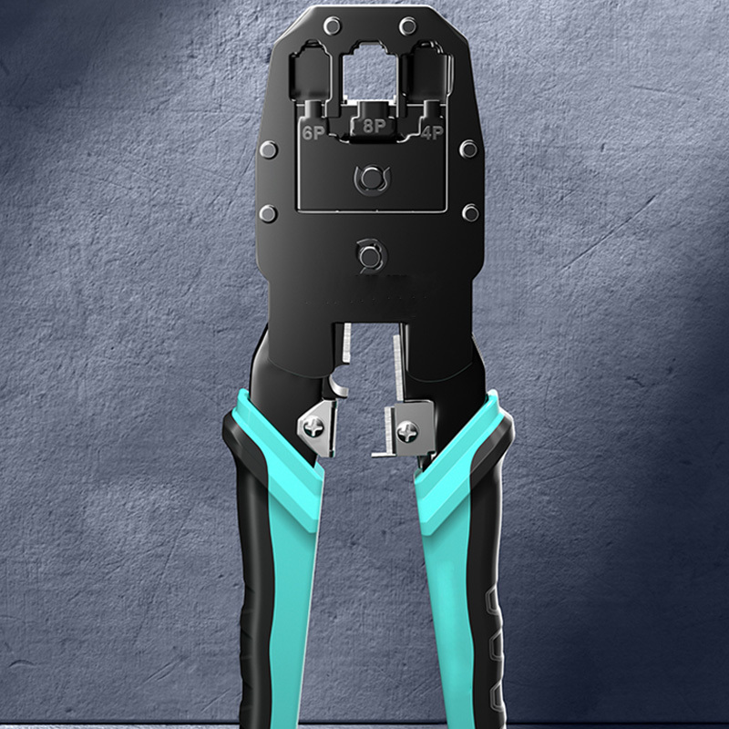 寒铁网线钳压线钳 专业三用剥线剪线压接钳报价_参数_图片_视频_怎么