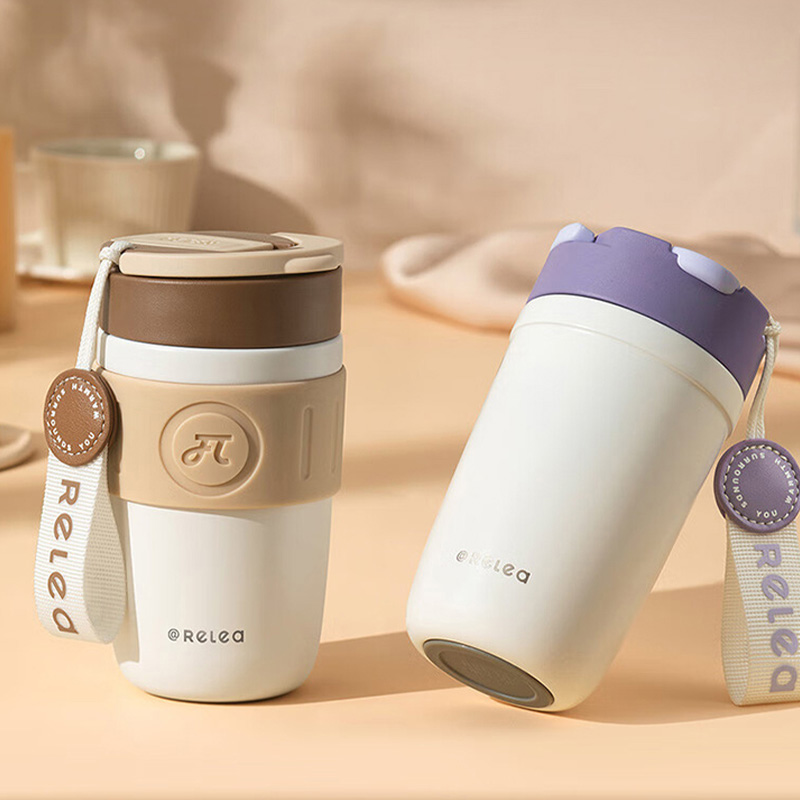 物生物保温杯400ml便捷式JV012262-0400-VQ00/KA00/ZA00(颜色随机)高清大图