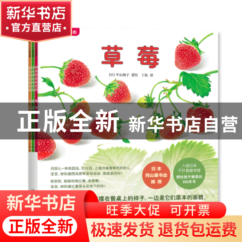 正版 草莓 (日)平山和子著绘 新星出版社 9787513346788 书籍高清大图