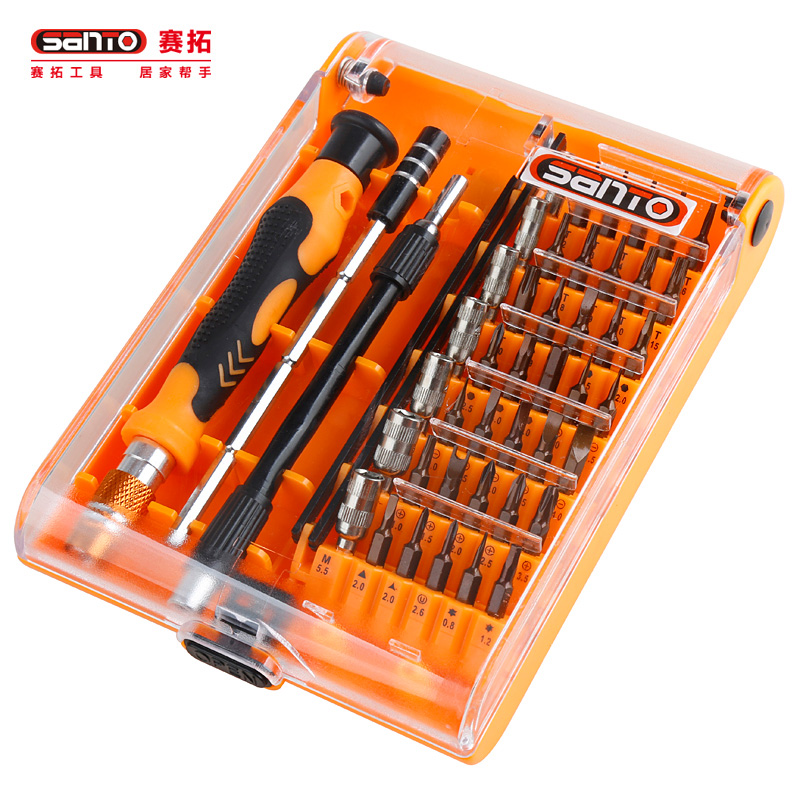 赛拓(SANTO)1179 手机维修套装 精密螺丝批组套 拆机工具 改锥螺丝刀套装
