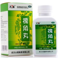 【5盒装】太福 槐角丸 36克（约200丸）/瓶 消肠疏风凉血止血用于血热所致的肠风便血痔疮肿痛