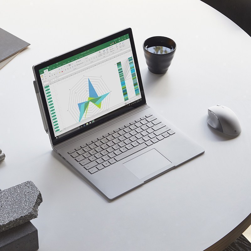 微软(Microsoft)Surface Book 2 13.5英寸超轻薄二合一平板电脑 设计师笔记本(i7-8650U 16GB 512GB SSD GTX1050 2G独显 银